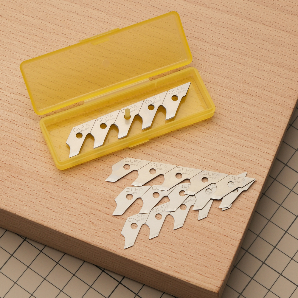 Сменные лезвия для циркульного ножа OLFA (15 штук)