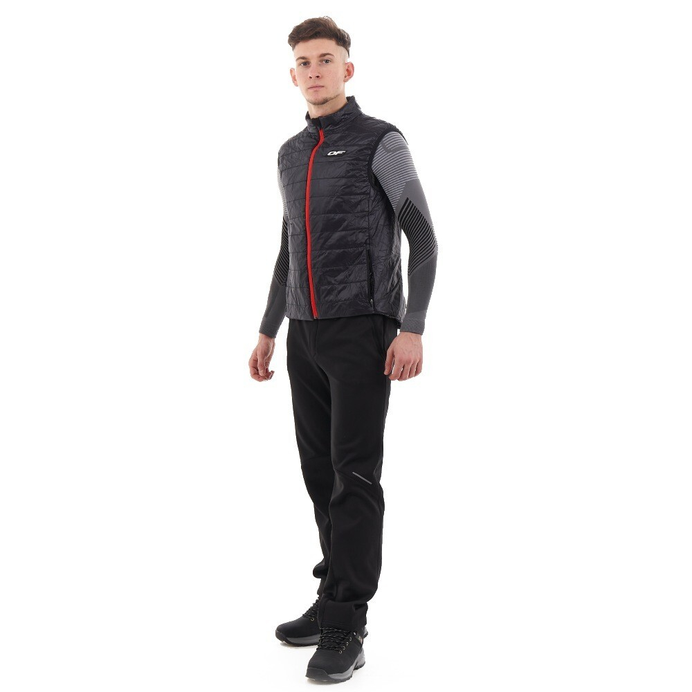 ЖИЛЕТ УТЕПЛЕННЫЙ DRAGONFLY VEST 100 BLACK 2023