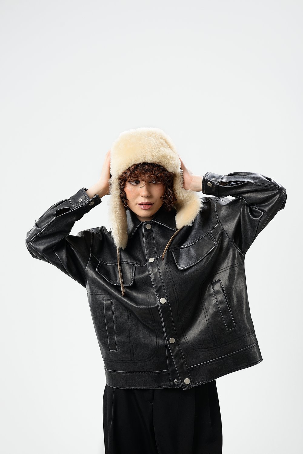 меховая шапка