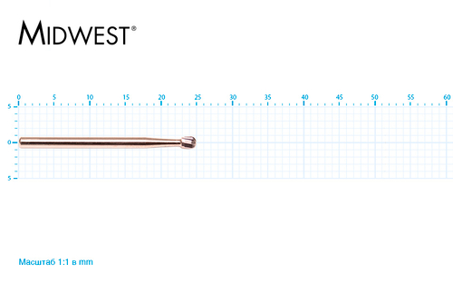 Бор твердосплавный Midwest - 311 FGOS 6