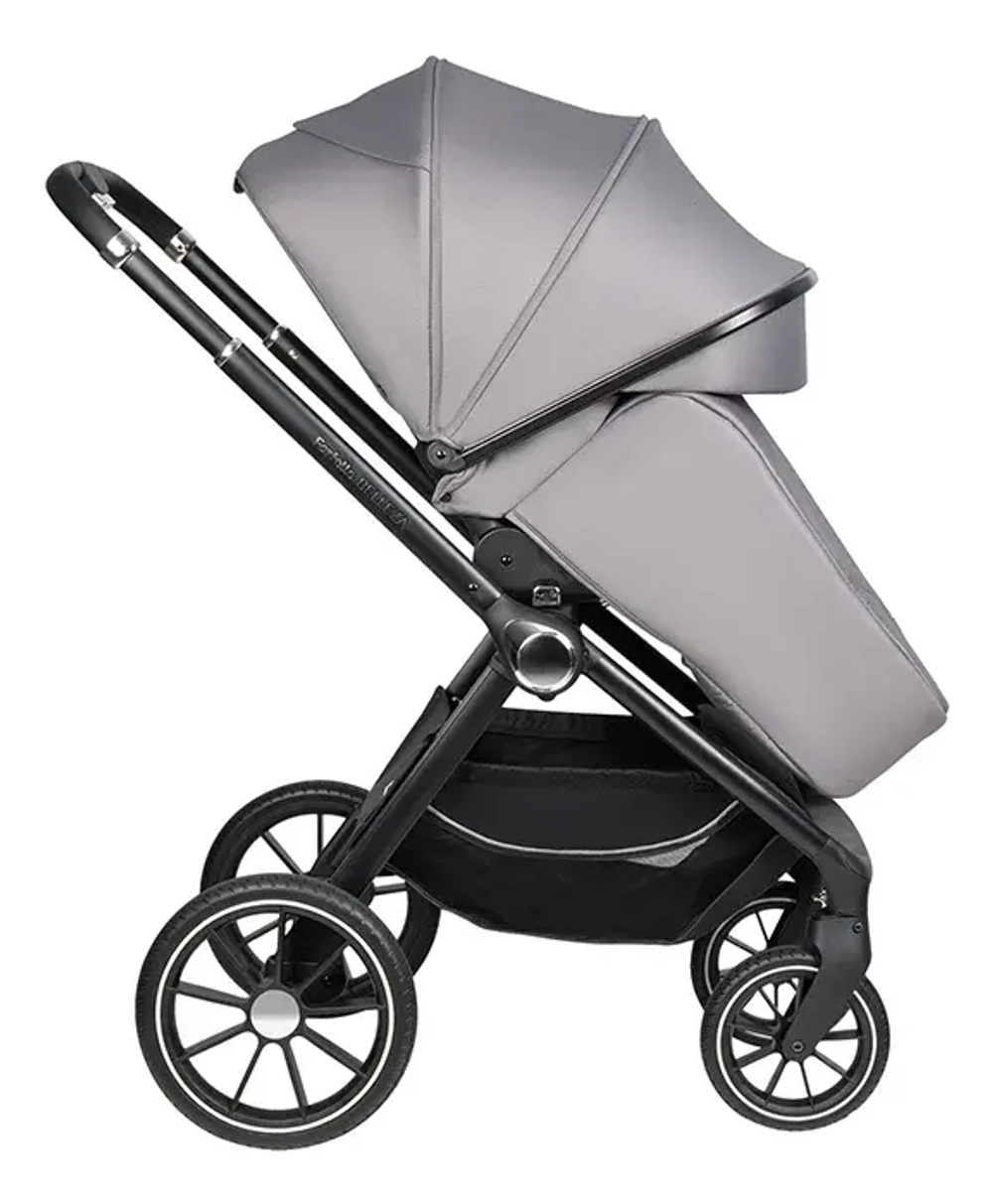 Коляска модульная 3в1 Belleza 2024 (Foggy grey/Туманно-серый FB-3)