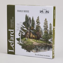 ТАРЕЛКА ОБЕДЕННАЯ LEFARD "FAMILY HOUSE" 26 СМ (КОР=18ШТ.)