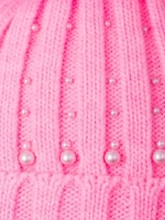 Шапка для девочки зимняя вязаная и шарф