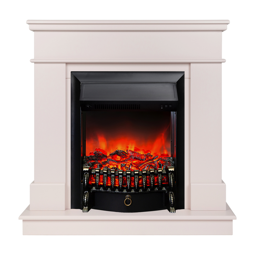 Каминокомплект Real Flame Selena STD PN с очагом Fobos Lux Black (без пульта)