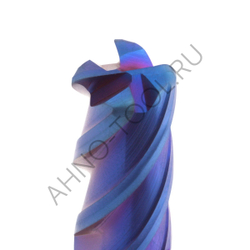 Фреза твердосплавная   6мм (L=50, l=16, хв=6) Z4 35° по закаленной стали, с радиусной фаской BRHM-4R-D6.0R1.0 AHNO