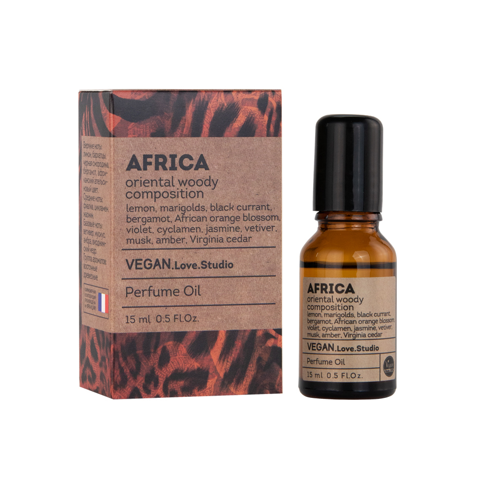 Парфюмерное масло VEGAN.Love.Studio Africa (Веган Лав Студио Африка) – 15ml for women