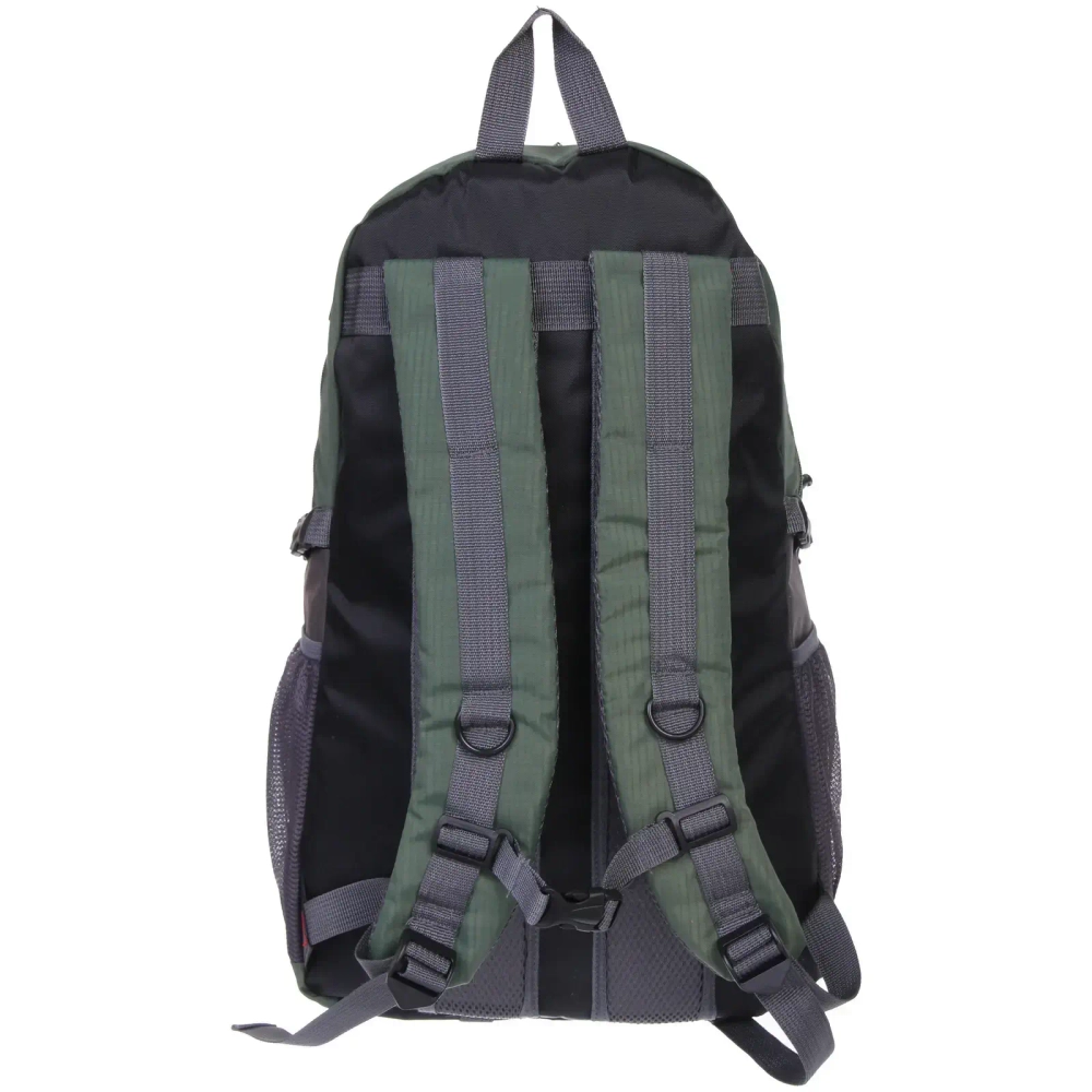 Рюкзак туристический 30л, цвет зелено-серый 3301