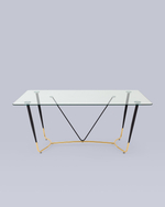 Стол обеденный Даймакс 180*90 прозрачный