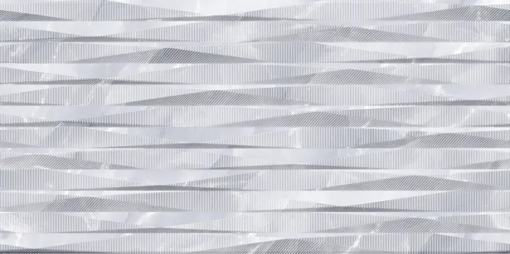 Настенная плитка ALMA Ceramica TWU09GRG717 Grigio 50x24.9 серая глянцевая под камень / полосы