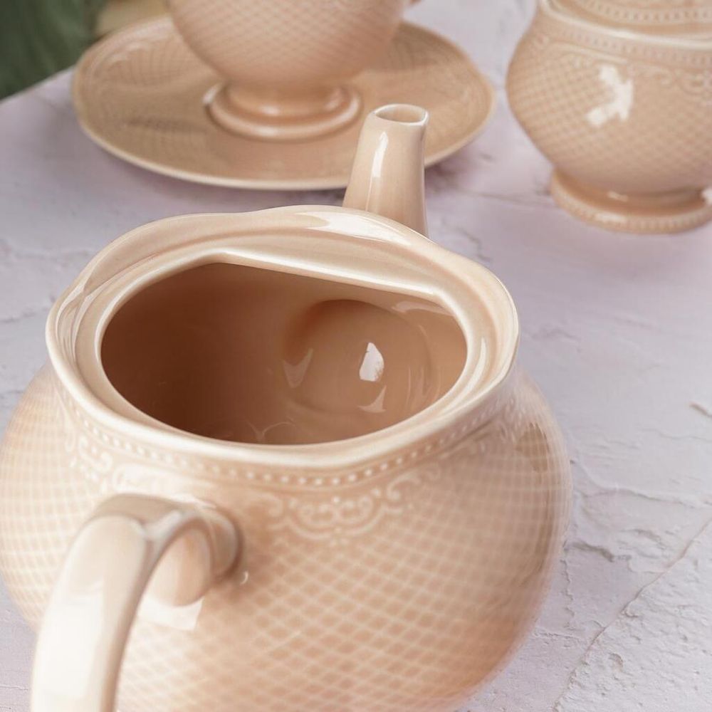 Чайник 600 мл d 12,4 см h9,5 см Aristocrat Peach Tea Noble [1]