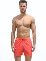 Мужские пляжные шорты из быстросохнущей ткани (Размер: XL) (Цвет: оранжевый)
