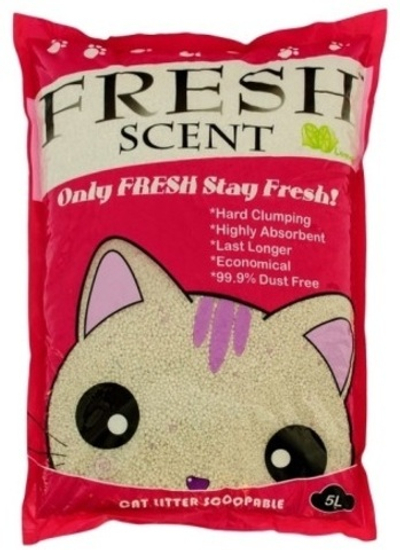 Кошач.наполн. FRESH Свежесть Лимон 5л.