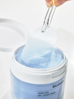 BIODANCE Увлажняющие гелевые тонер-пэды для восстановления барьера Cera-Nol Gel Toner Pads (60 шт.)