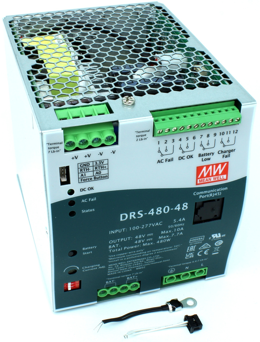 Преобразователь AC-DC сетевой Mean Well DRS-480-48