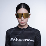 Спортивные очки с диоптриями 720armour Kamikaze C9 / Matte White / Gold Lens