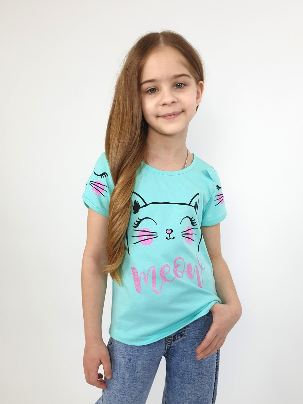 6-90-5 Футболка для девочки