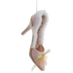 GAEM Украшение новогоднее "Туфелька" ,L16,5 W6 H11 см, 4в.