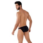 Мужские трусы слипы черные Clever TRANSFORM BIKINI BRIEF 079911