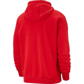 Мужская теннисная кофта Nike Sportswear Club Hoodie PO BB - красный