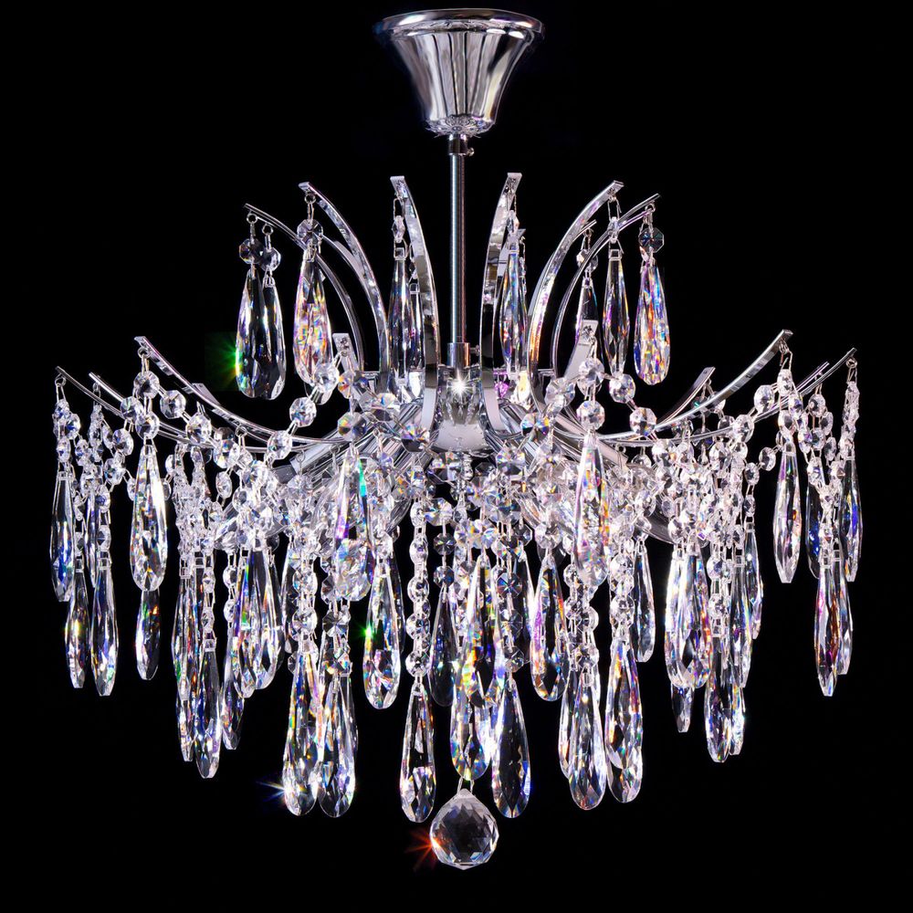 Citilux Селена CL302160 Люстра хрустальная Хром