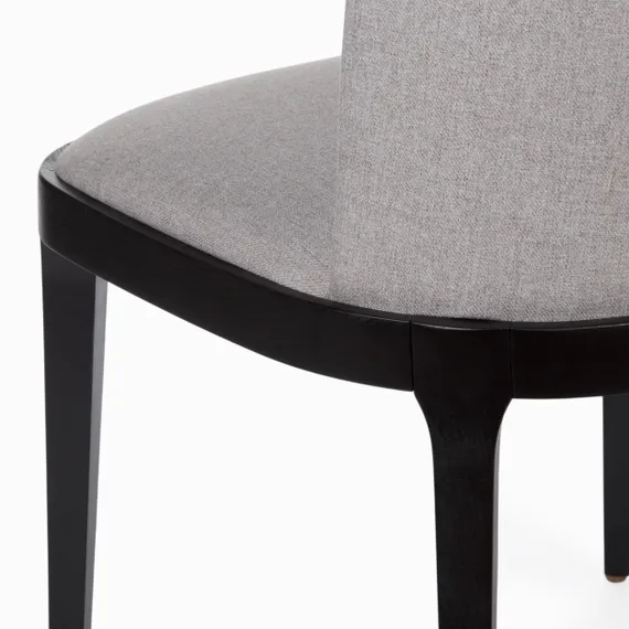 Стул Driade, светло-серый, черные ножки