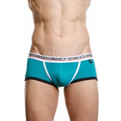 Мужские трусы боксеры зеленые Andrew Christian Ace Boxer Green 13555