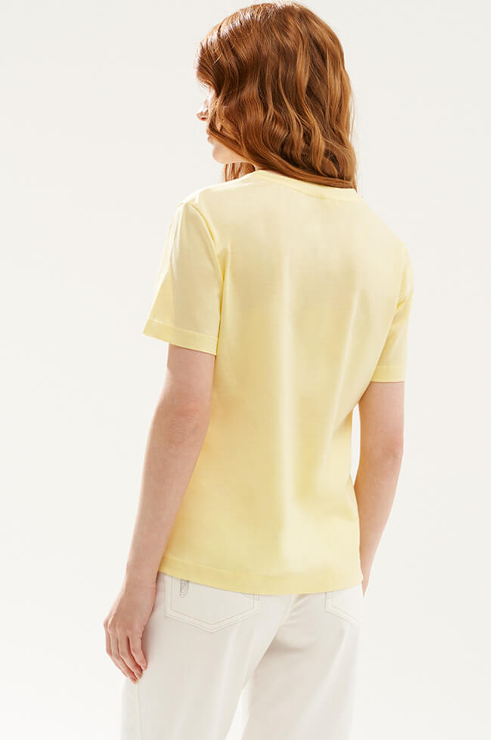 23510 Футболка женская (желтый)