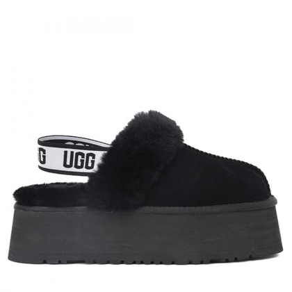 UGG Funkette Suede Platform Black
