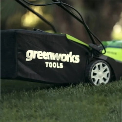 Аккумуляторная газонокосилка Greenworks G40LM35K3 (1 x 3 Ач, ЗУ) 2501907UE