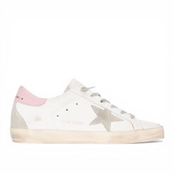 Кеды Golden Goose 'Superstar' Distressed lace-up trainers