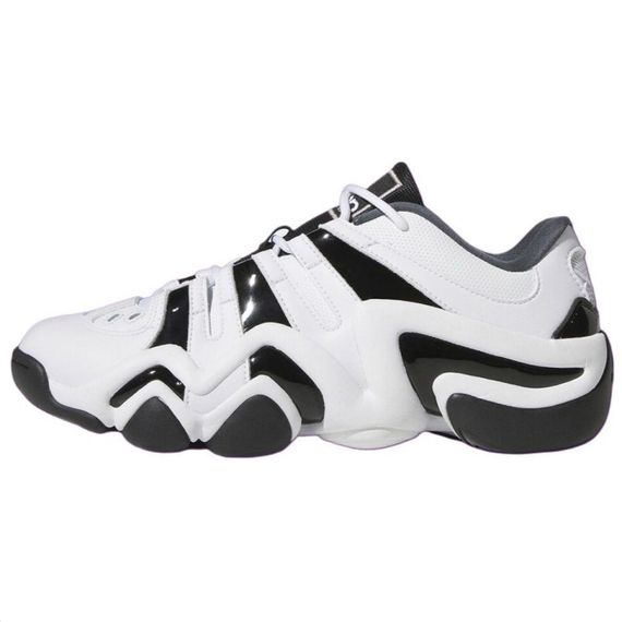 Adidas Crazy 8 Баскетбольные кроссовки Низкие Белые черные кроссовки