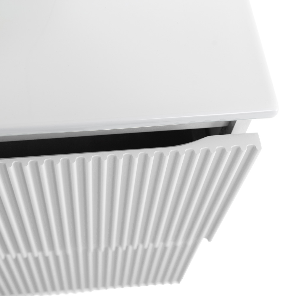 Тумба с раковиной подвесная BelBagno UNO-1200-2C-SO-BO Bianco Opaco, раковина белая BB-8099-120