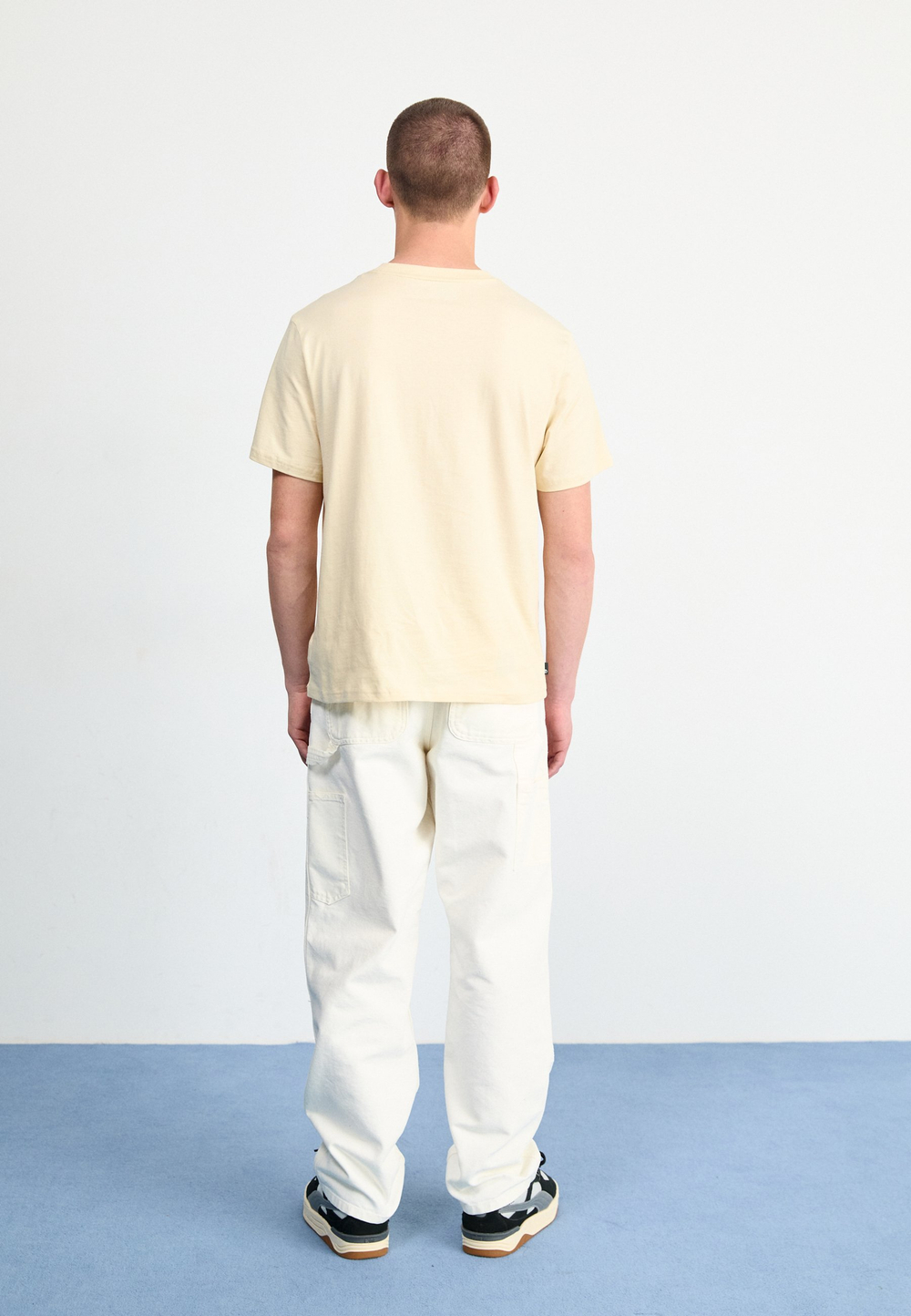 Carhartt WIP Тканевые брюки - промытый воском/молоко
