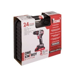 Шуруповерт аккумуляторный бесщеточный 40Hm, 20V/2,0A, 500-1650об/мин, 2акк, КЕЙ CDI 20/2,0-SPRO-2B