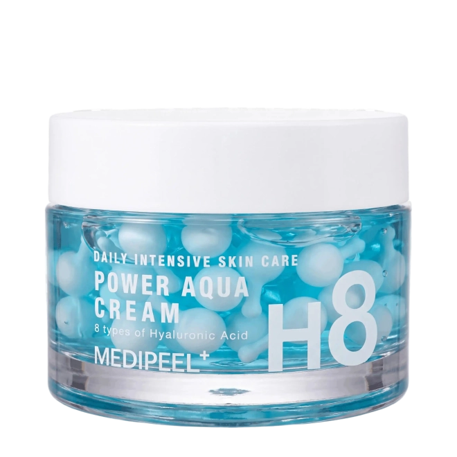 MEDI-PEEL Power Aqua Cream H8 увлажняющий капсульный крем
