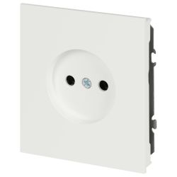 Розетка ЭРА Arktik 16-2106-08 без заземления 2P 16А-250В белый матовый | Эра Arktik