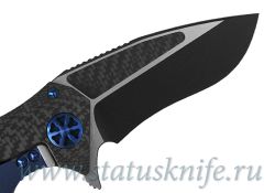 Нож Marfione Custom Starlord Carbon blade inlayфотография - 6