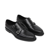 Кожаные монки kerr_ltap HUGO - черный(50517214)