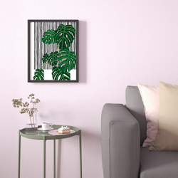 IKEA BILD  (ИКЕА БИЛД)  -  Плакат, Листья, 40x50 см