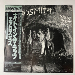Винтажная виниловая пластинка LP Aerosmith Night In The Ruts (Japan 1979) (Obi) Remember (Walking In The Sand)
