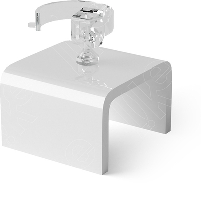 Подставка акриловая для кольца/кольцедержатель/ПЭТ карман для бирки/Н-40 мм.