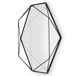 Зеркало настенное PRISMA чёрный, Umbra