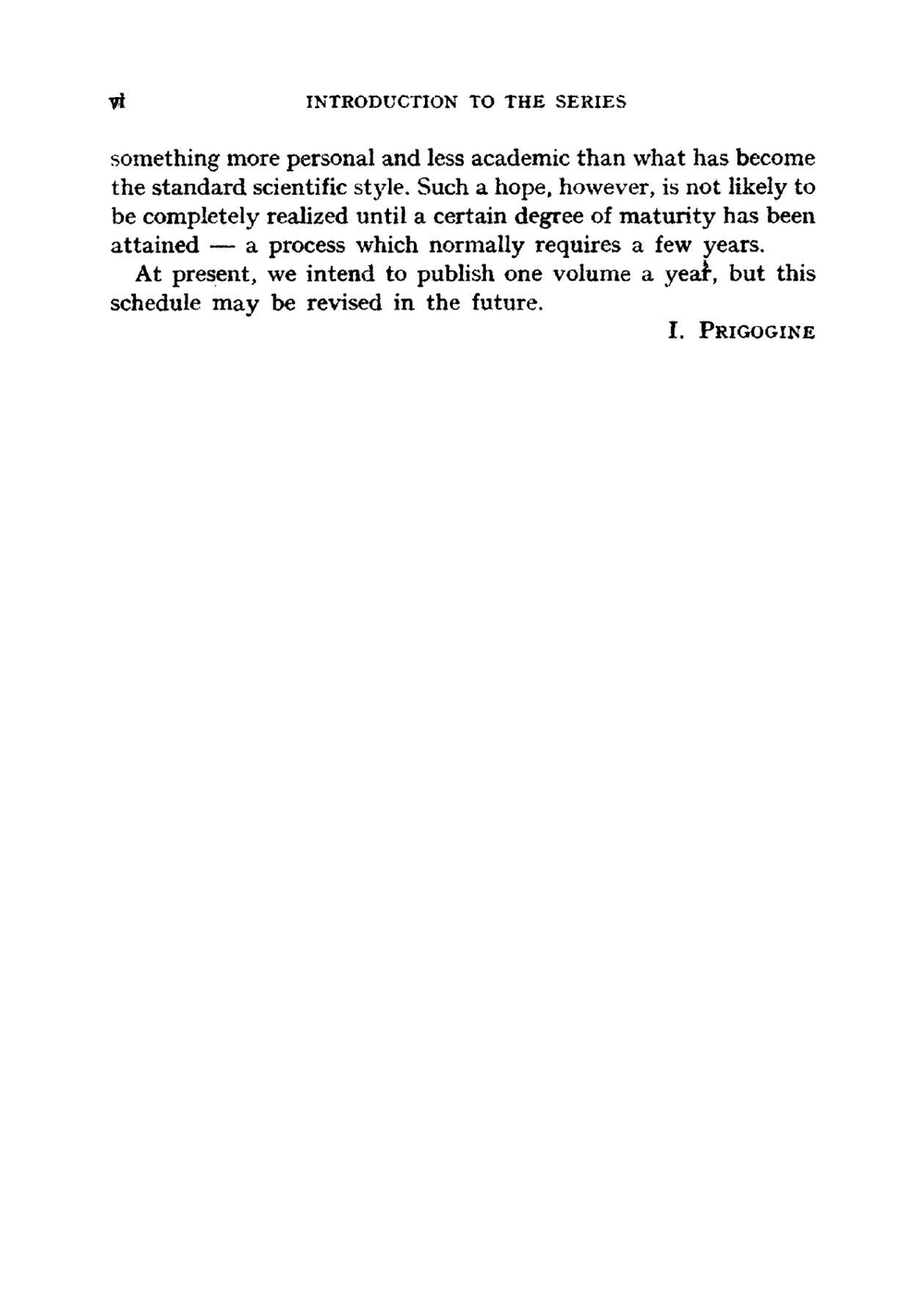 Advances in Chemical Physics / Достижения в химической физике. Vol.1 / Vol.1. | Prigogine I.