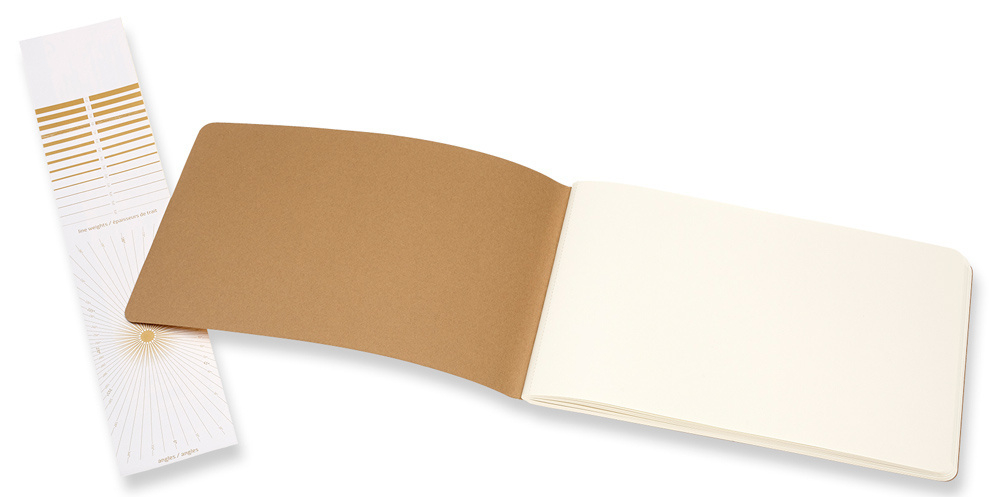 Блокнот для рисования Moleskine Art Cahier Sketch Album (ARTSKA3P3) 13х21см 88стр. бежевый