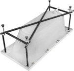 Акриловая ванна Aquanet Light 150x70 (с каркасом)