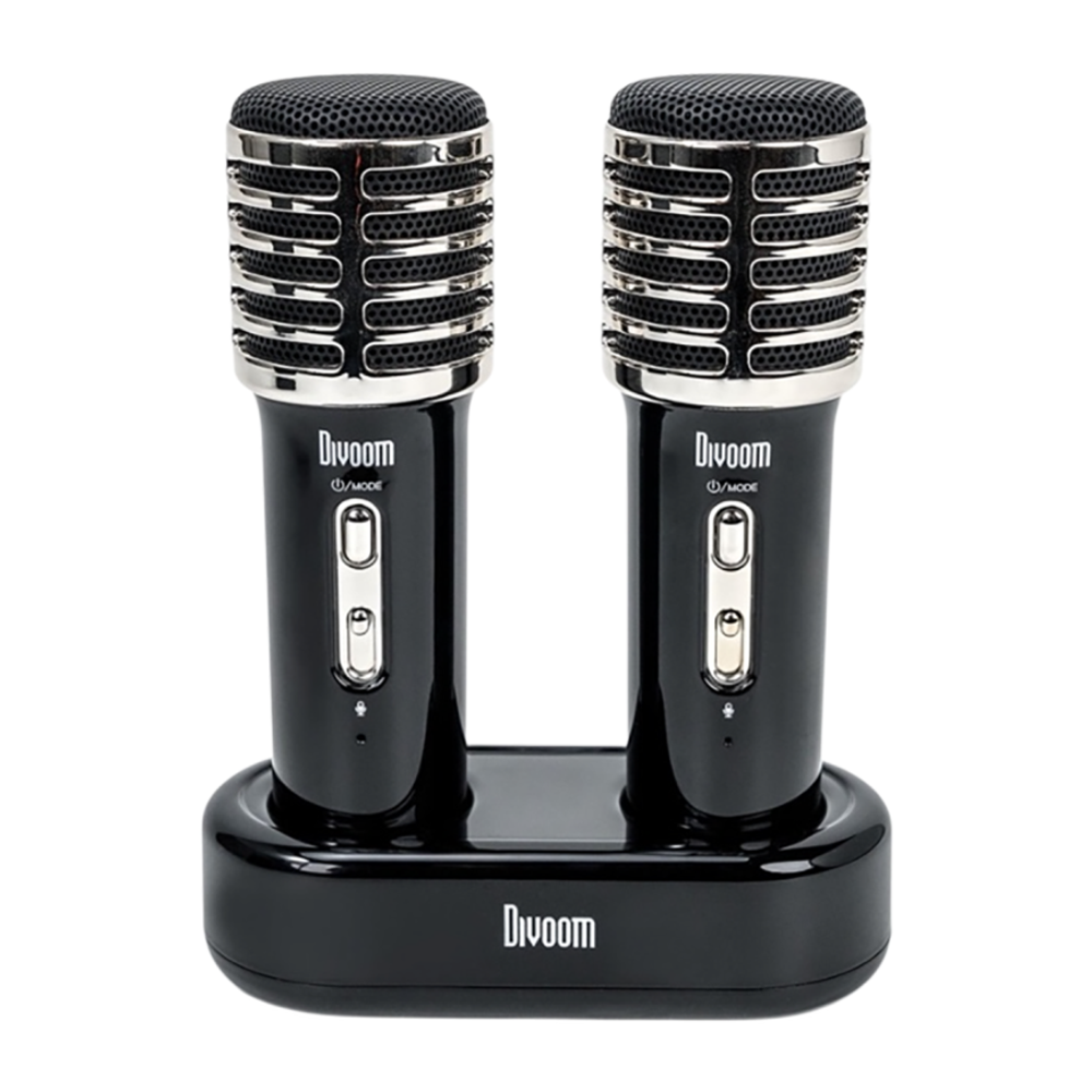 Портативная колонка с двумя микрофонами и караоке Divoom SongBird-HQ 2