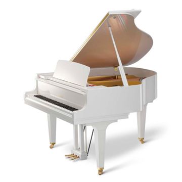 KAWAI GL-30 WH/P - рояль, 166х150х102, банкетка (600), белый полиров., механизм Millennium III.