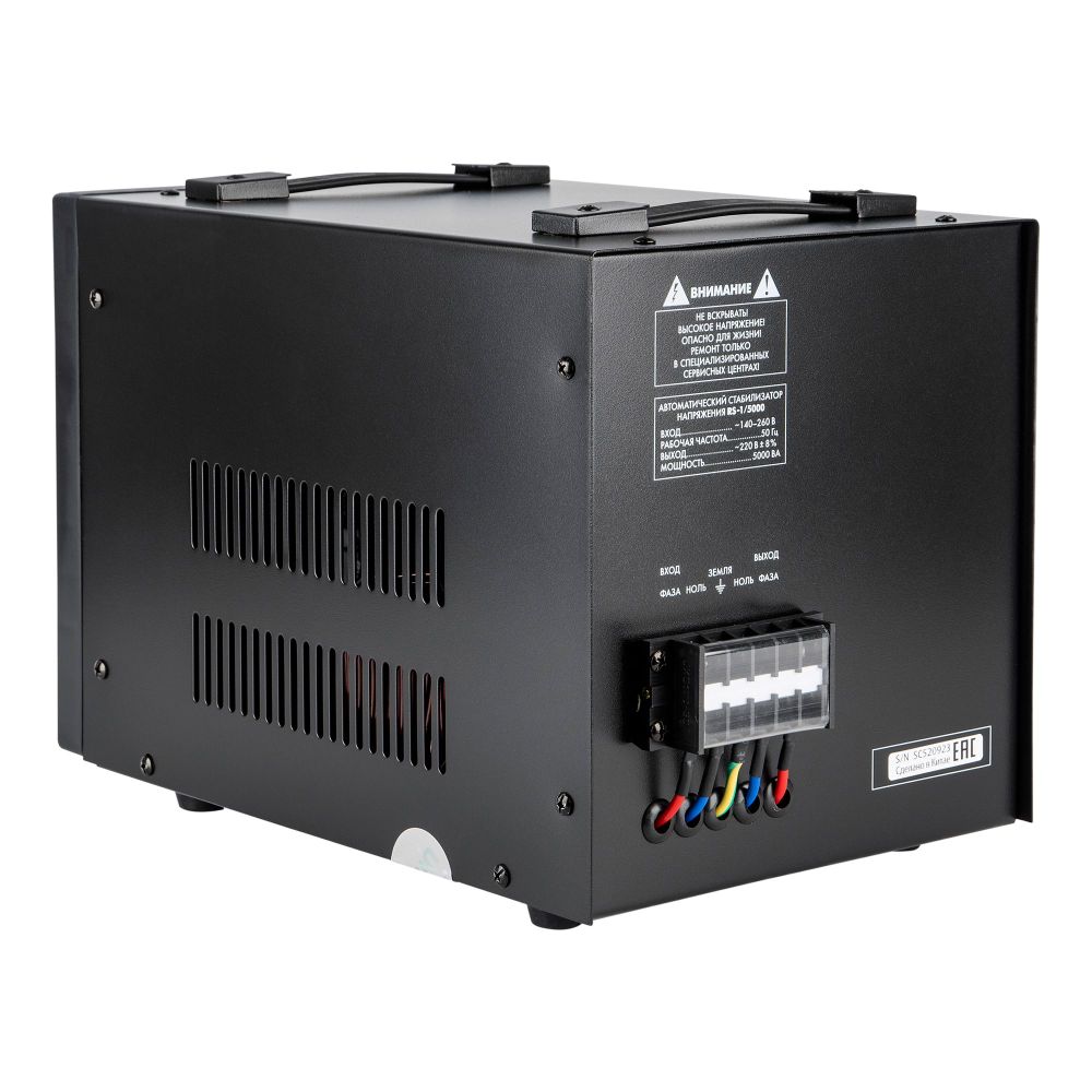 RS-1-5000 Стабилизатор Uniel релейный однофазный. 5.0 кВА.