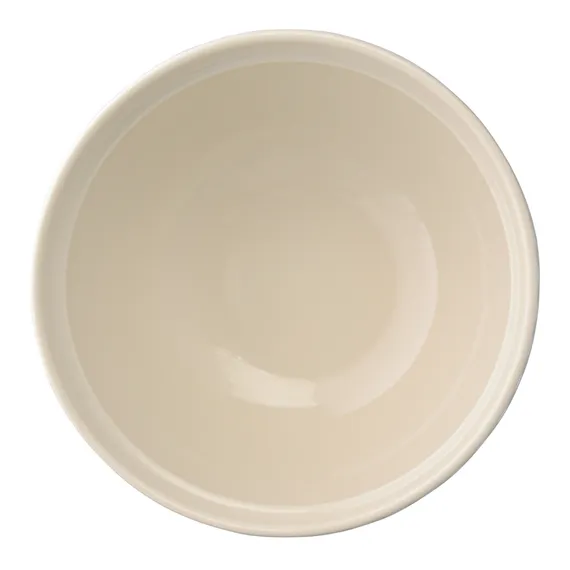 Миска кремового цвета с рельефным узором Ягоды Тайги из коллекции russian north, 1,5 л