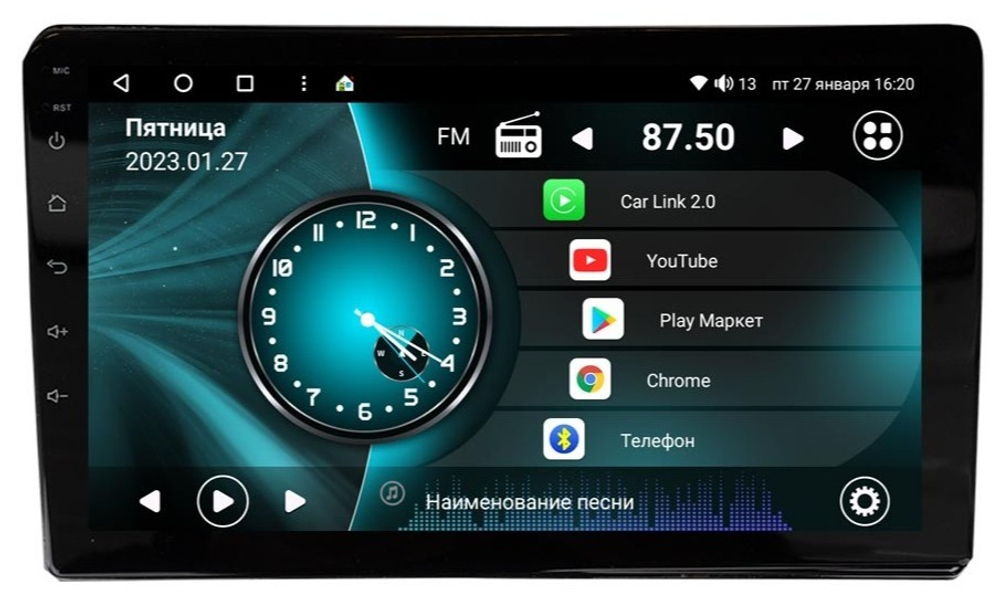 Магнитола для Toyota Yaris 2007-2010 - Vaycar VA77U-0010 на Android 13, 8-ядер, 4G SIM-слот